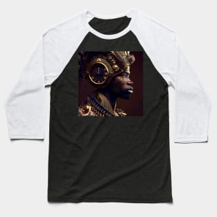 Afro Futuristic Zodiac-Pisces Baseball T-Shirt